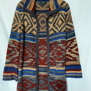 Spence knit cardigan, Multi colored, size Small